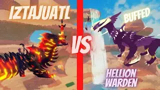 IZTAJUATL VS HELLION WARDEN | Creatures of Sonaria