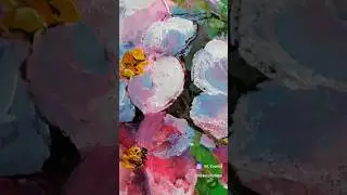 весна вдохновенная #painting #drawing #art #artist #рисование #творчество #flowers #художник
