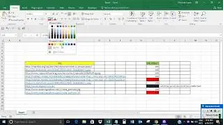 Check URL validity in Excel