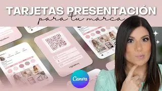 Tarjetas de PRESENTACIÓN estilo INSTAGRAM con CANVA 💫