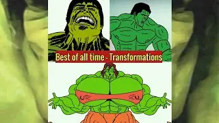 The Hulk and She Hulk Transformation Animated Compilation - Best of all time - Ever