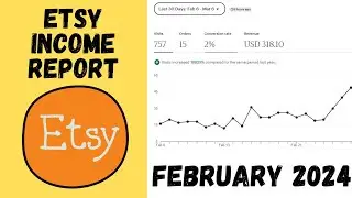 My First Month Etsy Income Report - Print on Demand Etsy Proof