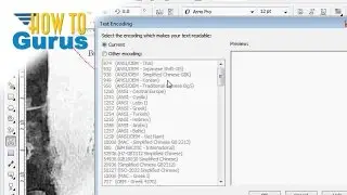 How to use the Text Encode Dialog Box in CorelDRAW Text Effects Tutorial