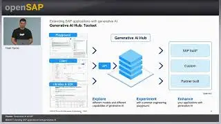 open SAP Unit 4 Extending SAP A application with generative AI