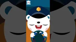 Let’s help Tomtomi catch the sneaky thief together!🚓👮‍♂🔎 #Policecar #VehicleSong | TOMTOMI