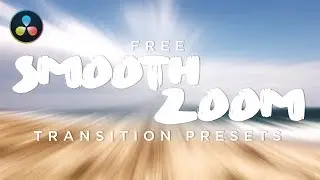 [New In 2022 : Saving And Using Power Bins] Free Smooth Zoom Transitions | DaVinci Resolve 17