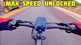 SPEED DEMON! I unlocked my new FAT TIRE EBIKE and it's definitely faster! Ft. Hovsco HovAlpha