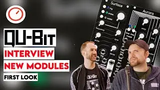 QU-Bit Electronix Interview & Surface, Data Bender, Aurora And Cascade First Look