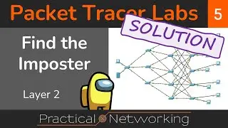 🎬 Packet Tracer challenge: Find the Imposter - Layer 2 - SOLUTION VIDEO