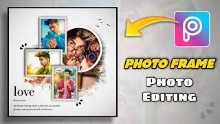 How to Edit Photo in Picsart || Frame Photo Editing || Picsart Photo Editing - Xyaa Edits🔥