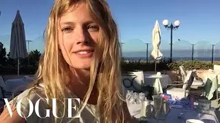 Constance Jablonski’s Picture-Perfect Beach Vacation