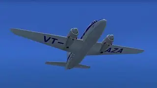 Landing the Vickers Viking 1 B at Gautam Buddha Airport Nepal in FSX.