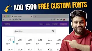 Add ANY Custom Font in WordPress (Easiest Method)