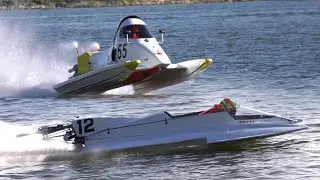 Hydroplanes  |  Stewartby Powerboat Testing March 2024