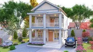 Home Design Small House - Most Beautiful Small House 2 Storey Very Special - 6,5 x10 Meter