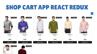 Build Shop Cart App with React JS + Hooks + Redux