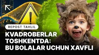 Kvadroverlar kim? | Toshkentda kvadroberlar paydo bo‘ldi | Bolalar hayvonlarga taqlid qilmoqda
