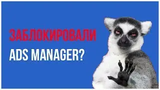 Заблокировали рекламный аккаунт Фейсбук | Отключили ADS Manager