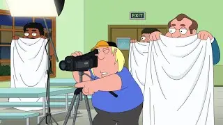 Family Guy - "Sloppy Hoes," scene one / Tarps up
