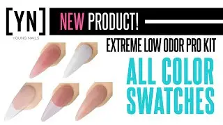 NEW Extreme Low Odor Acrylic Pro Kit  | All Colors Shown and Acrylic Consistency