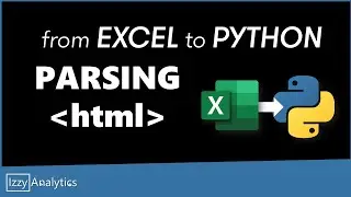 Parsing HTML in Python | Solving Excel Problems in Python | Excel to Python