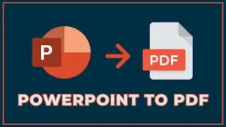 ➡️How to Save PowerPoint Presentation as PDF files (PPT to PDF)