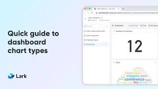 Lark 101 | Quick guide to dashboard chart types
