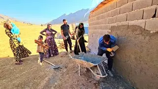 Nomadic struggles of a matriarch and her family against impending rain storms