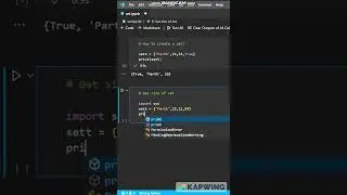 Getting size of set in Python