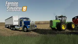 FS19 Timelapse #49 USA Уборка кукурузы по-американски / American style corn harvest