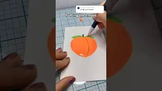 Puffy peach 🍑 Which next? #peach #puffy #emojichallenge #drawing