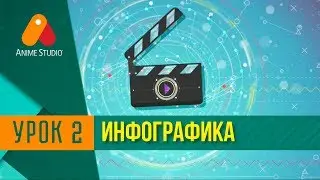 Создание инфографики с нуля!  Красивая анимация фигур. Урок 2