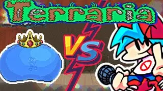Friday night funkin vs terraria , terraria mod ,fnf