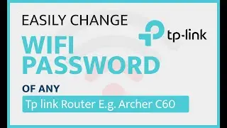 How to Change Wifi Password of Tp-link Router|Tp-link Wifi Password Change Archer C60 Wifi Password