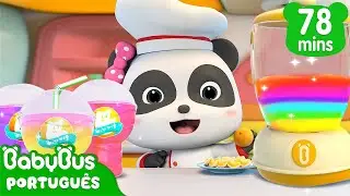 Suquinho de Frutas Doces e Azedas 🍹 | Comida Deliciosa | Desenho Infantil | BabyBus Português