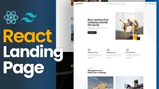 React Construction App | React & Tailwind Css Responsive Website