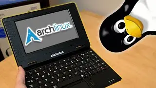 Installing Linux on an Awful Windows CE Netbook