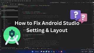 Reset Android Studio All Setting and Layout || Code Camp BD #android_studio #2023