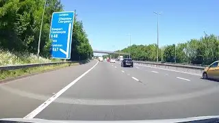 Swansea to Newport via the M4 motorway