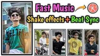 Fast music Beat Sync with perfect Shake effects in kinemaster || Shake effects video Editing