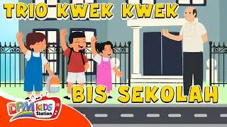 TRIO KWEK KWEK - BIS SEKOLAH | ANIMASI LAGU ANAK INDONESIA