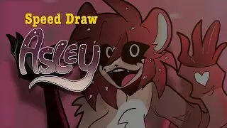 [SPEED DRAW]  my character Ashley!