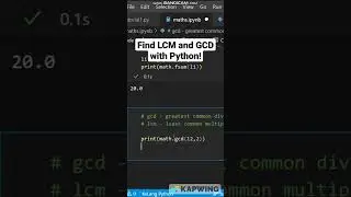 LCM and GCD in 2 Seconds! 
