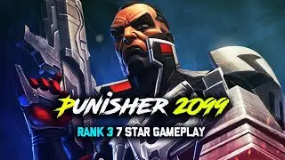 7 Star Punisher 2099 Rank 3 Gameplay! Crazy utility & damage! #mcoc