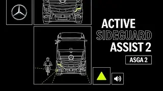 By your side: Active Sideguard Assist 2 | Mercedes-Benz Trucks