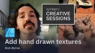 Adding textures to your work in Affinity Designer and Publisher with Bob Byrne