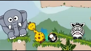 Разбуди Слона  Джунгли. Wake up Elephant Jungle. Kids games