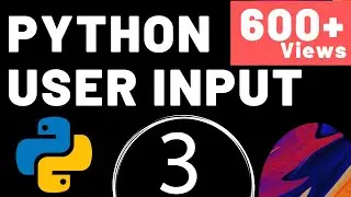 User Input in Python in English| Lecture 3 | Python Tutorial | Mayank Gupta