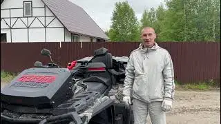 Отзыв о покупке квадроцикла ODES (ОДЕС) PATHCROSS MAX 800 XE PRO SPORT в МотоЦентре X-MOTORS