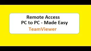 Remote Access a Computer with Teamviewer to other PC - Share File & Technical Support Remotely